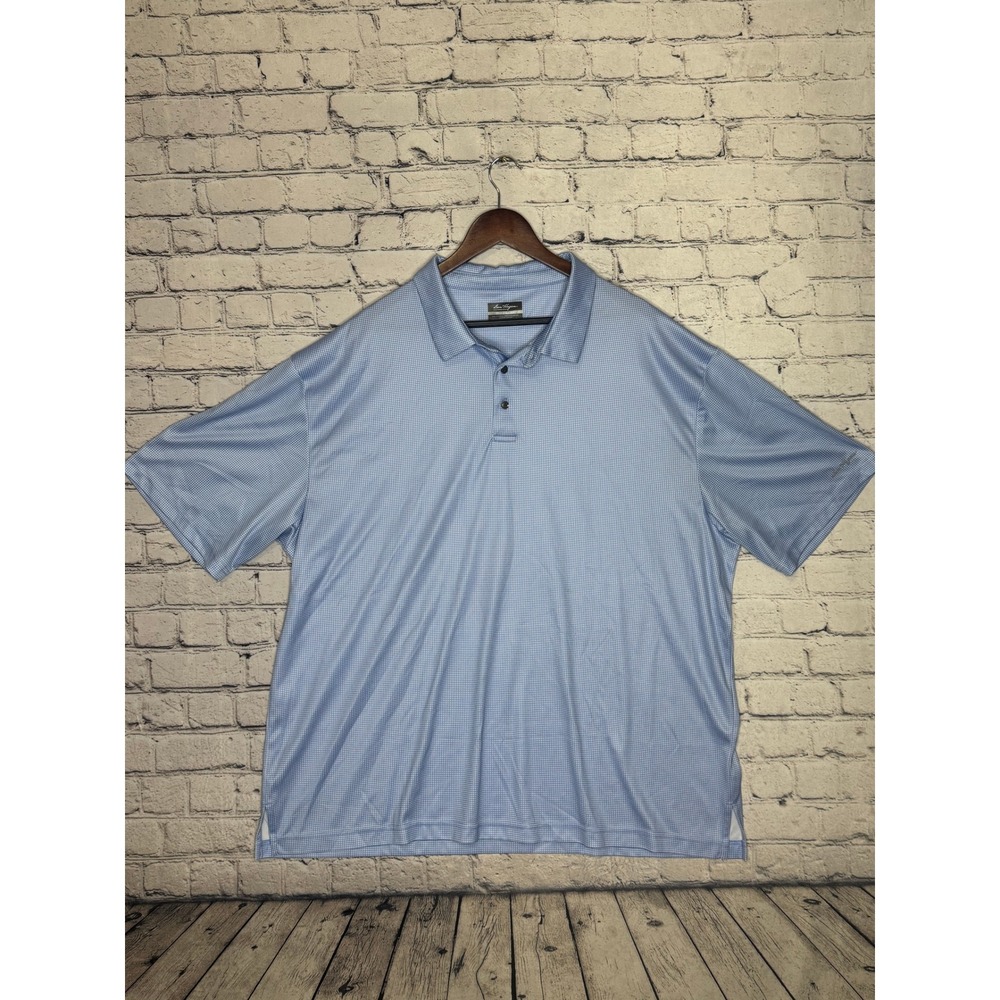 Ben Hogan Performance Polo Shirt Men's 3XL Light Blue Golf Short Sleeve - Picture 1 of 7